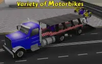 Moto Transporter Big Truck Screen Shot 6