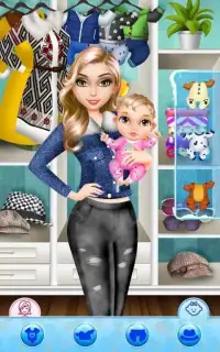 Winter Fun: Mommy & Baby Care Screen Shot 1