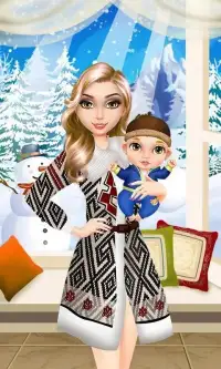 Winter Fun: Mommy & Baby Care Screen Shot 8