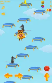 Jumpy Kitty Cat - Jumping Game Screen Shot 5