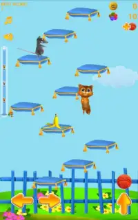 Jumpy Kitty Cat - Jumping Game Screen Shot 6