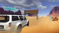 कार का पीछा सहारा रेगिस्तान Screen Shot 2