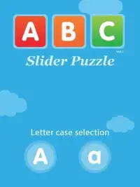 ABC Slider Puzzle Game Screen Shot 2