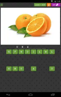 Fruits Name Quiz Screen Shot 3
