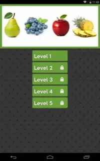 Fruits Name Quiz Screen Shot 0