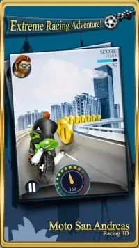 moto san andreas racing in 3D Screen Shot 1