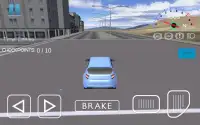 Crazy City Car Drive Game 3D Screen Shot 3