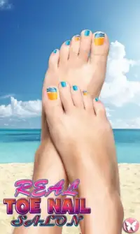 Real Toe Nail Salon Screen Shot 0