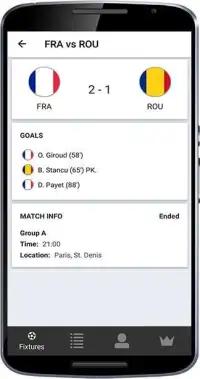 Euro Total 2016 - LiveTicker Screen Shot 5