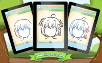 Draw Hairstyles and Wigs Screen Shot 4