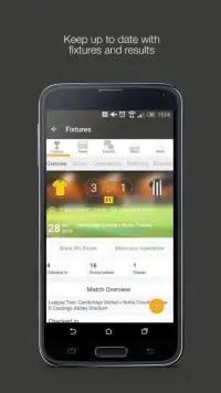 Fan App for Cambridge Utd FC Screen Shot 2