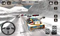 سباق ثلج الشتاء رالي السيارات Screen Shot 20