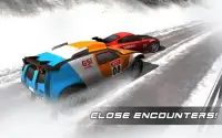 سباق ثلج الشتاء رالي السيارات Screen Shot 7