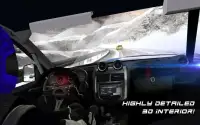 سباق ثلج الشتاء رالي السيارات Screen Shot 12