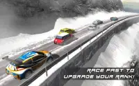 سباق ثلج الشتاء رالي السيارات Screen Shot 10