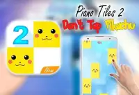 Piano tiles-don't tap pikachu Screen Shot 1