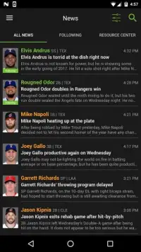 Fantasy Baseball News Screen Shot 4