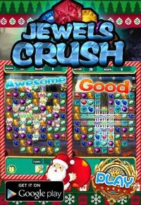 Jewels Crush - Merry Christmas Screen Shot 0