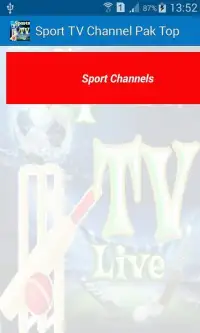 Sport TV Channel Pak Top Screen Shot 4
