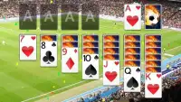 Solitaire Soccer Theme Screen Shot 1
