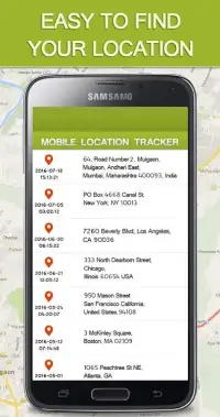 Mobile Location Tracker Screen Shot 0