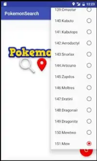 Support Tool:PokemonGO Search Screen Shot 0