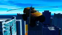 Helicopter Monster Truck Sim Screen Shot 2