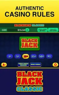 Blackjack Classic Screen Shot 3