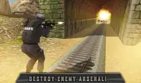 SWAT قطار بعثة الجريمة الإنقاذ Screen Shot 4