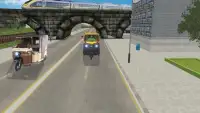 Rickshaw Race Simulator Drive Screen Shot 2