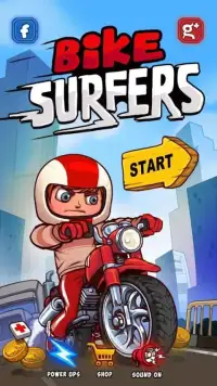 Bike Surfers :FREE racing game Screen Shot 6