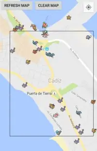 PokeRadar - Live Pokemon Map Screen Shot 1
