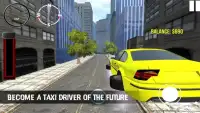 Futuristic Flying Taxi Driving Screen Shot 2