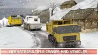 Euro Snow Dump Truck Driver Screen Shot 11