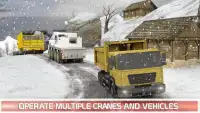 Euro Snow Dump Truck Driver Screen Shot 6