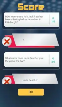Jack Reacher Quiz Screen Shot 0