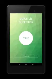 Voice Lie Detector Prank Screen Shot 0