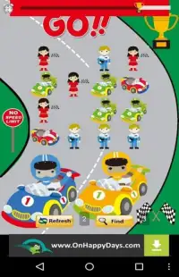 Cars Games For Kids : Racing Screen Shot 0