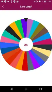 Colorful Wheel Screen Shot 0