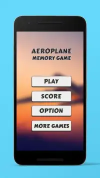 3D Aeroplane Theme Memory Game Screen Shot 2