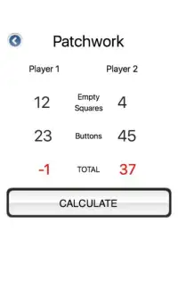 2 Player Board Game Score Keep Screen Shot 3
