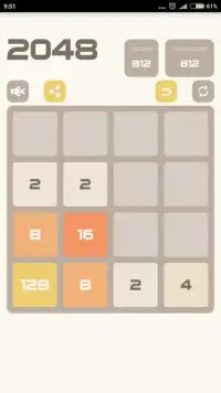 2048 Number Puzzle Game Screen Shot 3