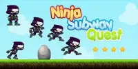 Ninja Subway Quest Fun Game Screen Shot 5