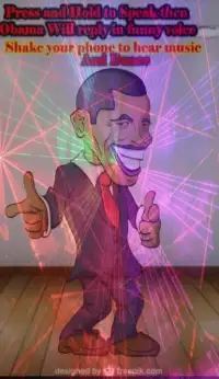 बात कर रहे ओबामा नृत्य Screen Shot 0