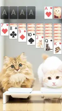 Solitaire Lovely Cats Theme Screen Shot 6
