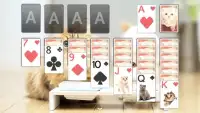 Solitaire Lovely Cats Theme Screen Shot 3