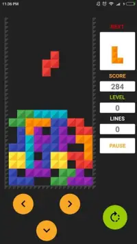 Classic Tetris Brick Screen Shot 1