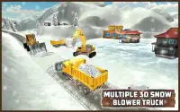 Snow Blower Truck Sim 3D Screen Shot 7