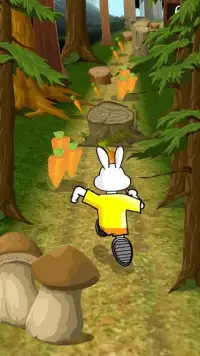 Bunny Dash : Jungle Run Screen Shot 0