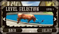 Crazy Angry Bull Revenge 3D Screen Shot 1